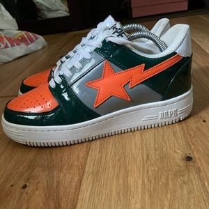 A Bathing Ape Bape Sta LowGreen